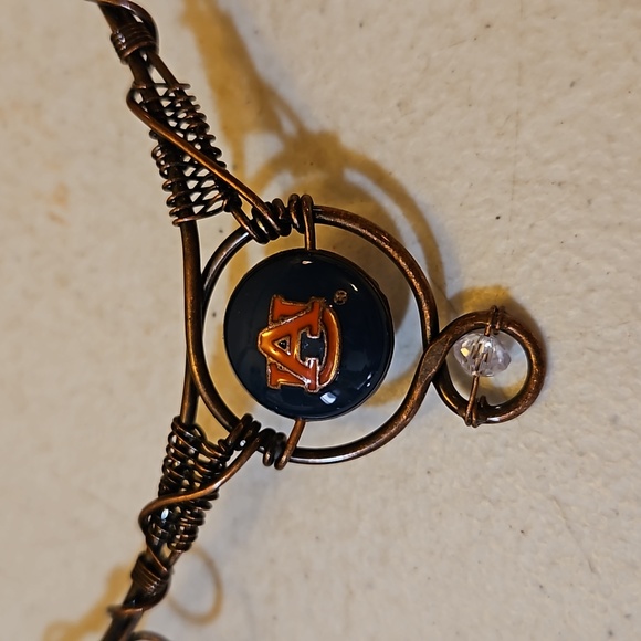 Auburn University logo choker necklace - Picture 2 of 4